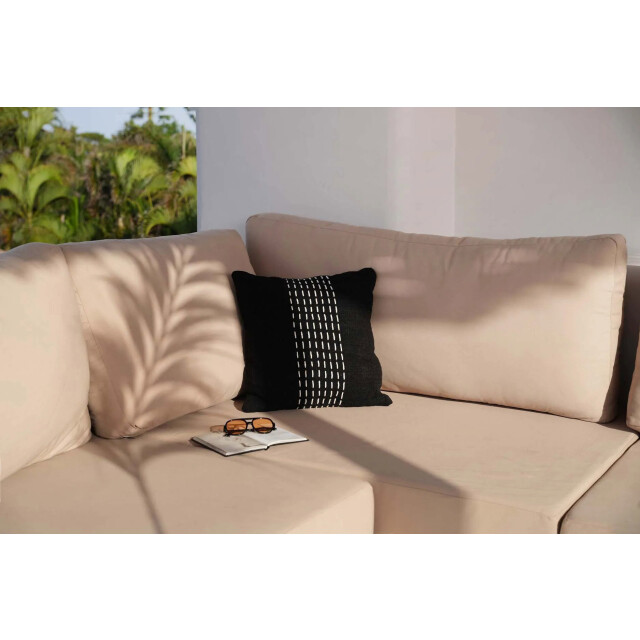 Bazar Bizar The drizle cushion cover black white BARI004BW-50x50 large