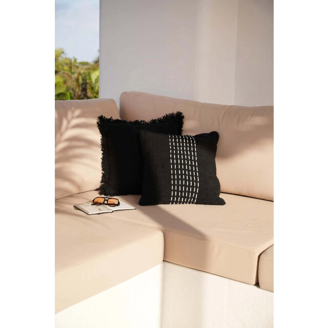 Bazar Bizar The drizle cushion cover black white BARI004BW-50x50 large