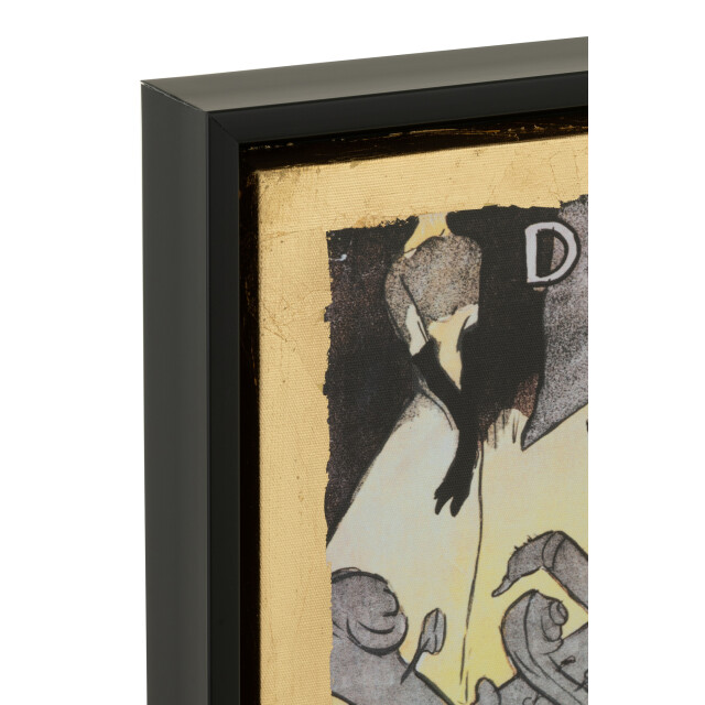 J-Line Les chartistes impression inspiré par divan japonais 44846 large