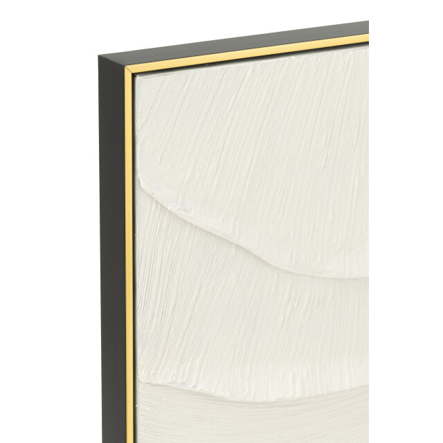 J-Line Painting onde acrylic ecru 57396 large