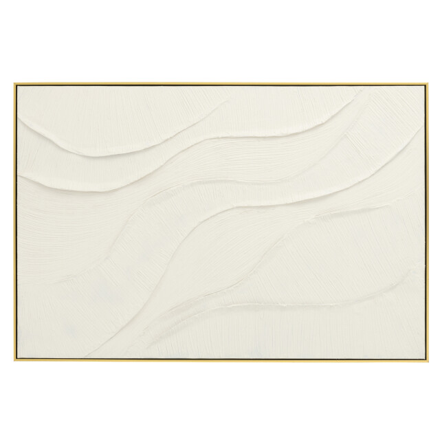 J-Line Painting onde acrylic ecru 57396 large