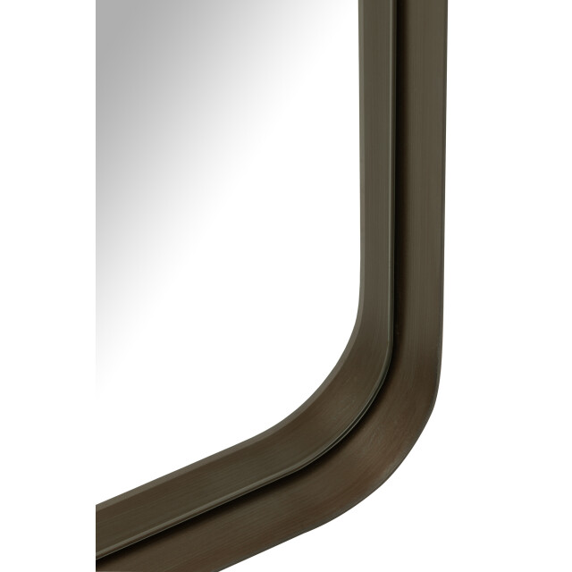 J-Line Mirror markus metal/glass black l 46331 large