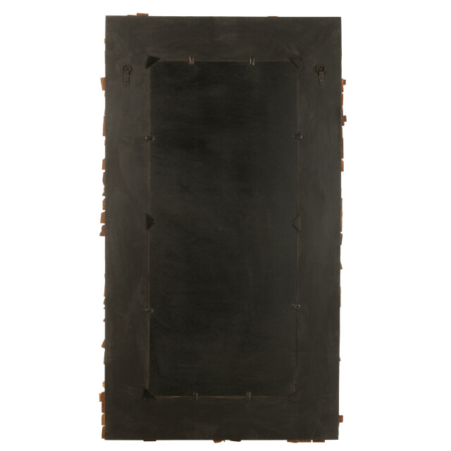 J-Line Mirror syma recylced wood/mirror natural large 40973 large