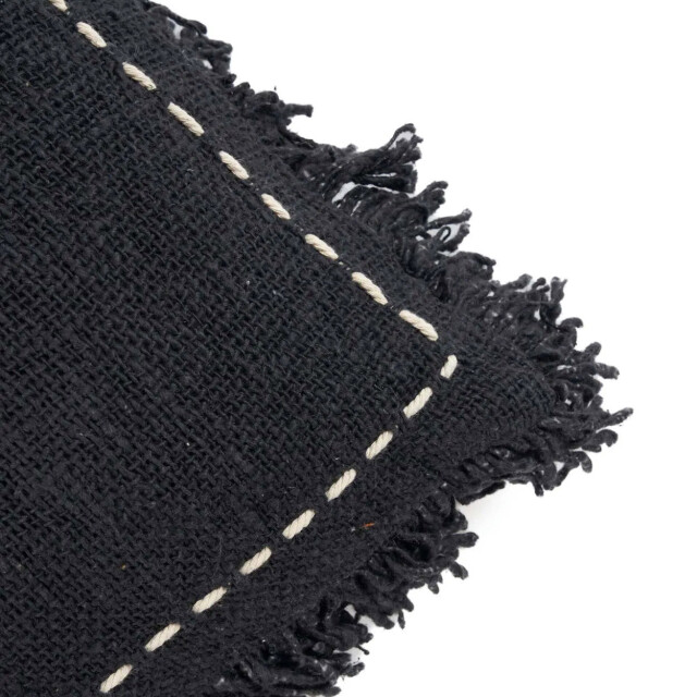 Bazar Bizar The kasbah cushion cover black white BARI005BW-50x50 large
