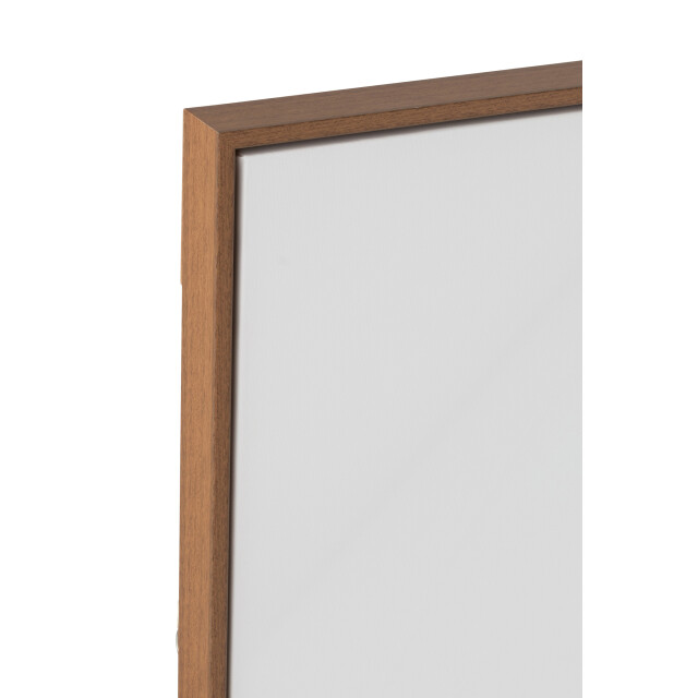 J-Line Wall deco yak face pinewood/polyresin brown/white 47740 large