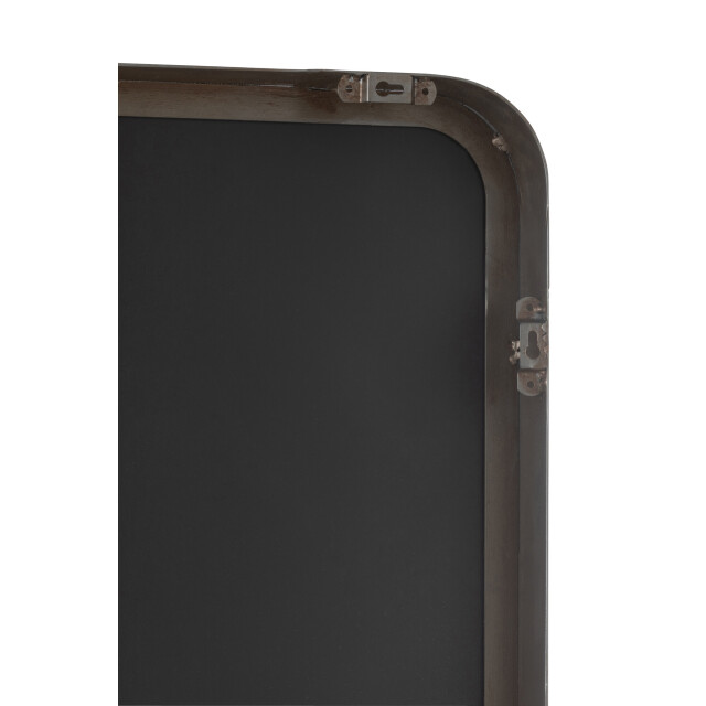 J-Line Mirror markus metal/glass black l 46331 large