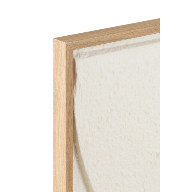 J-Line Painting thibault paper white/beige 42723 large