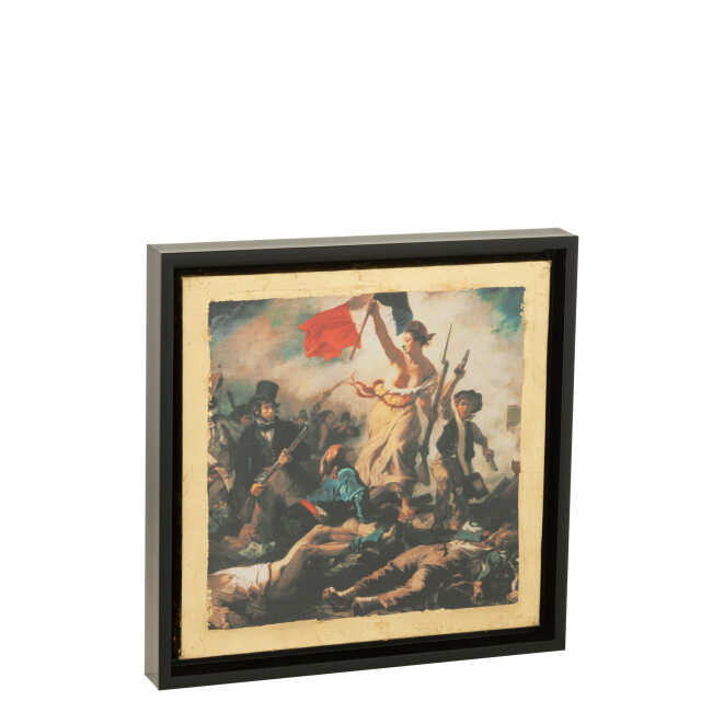 J-Line Les chartistes impression inspiré par la liberté guidant le peuple 44842 large