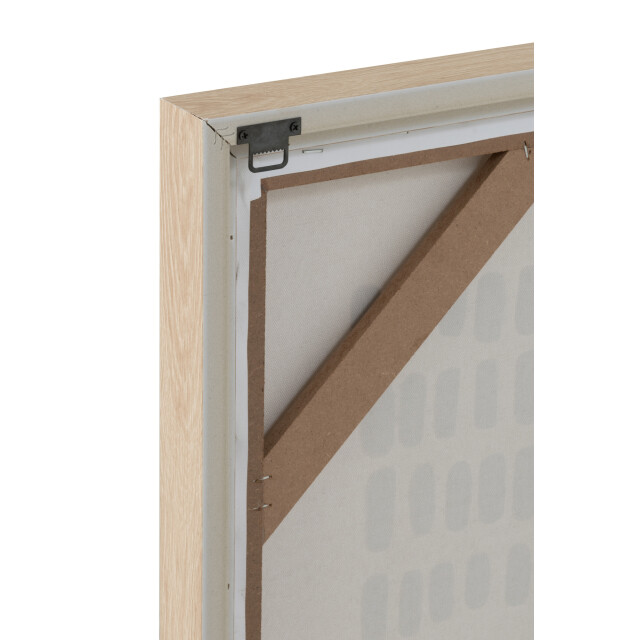 J-Line Painting lines canvas white assortment of 3 42717 large