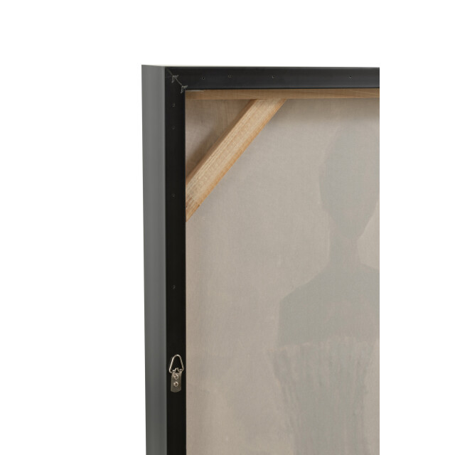 J-Line Wall decoration 3 african women canvas/paint/rope mix 42604 large