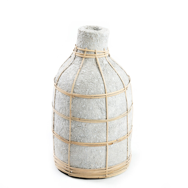 Bazar Bizar The whoopy vase concrete natural l JABR090ConN-L large