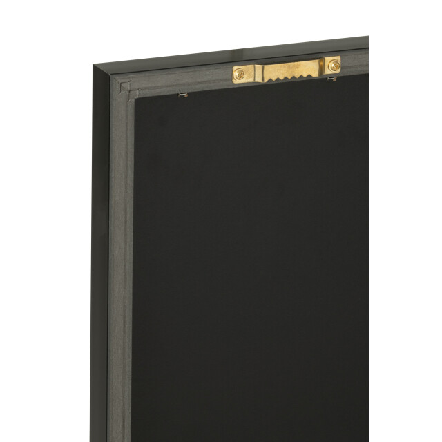 J-Line Wall deco moon paper/plastic black 30101 large
