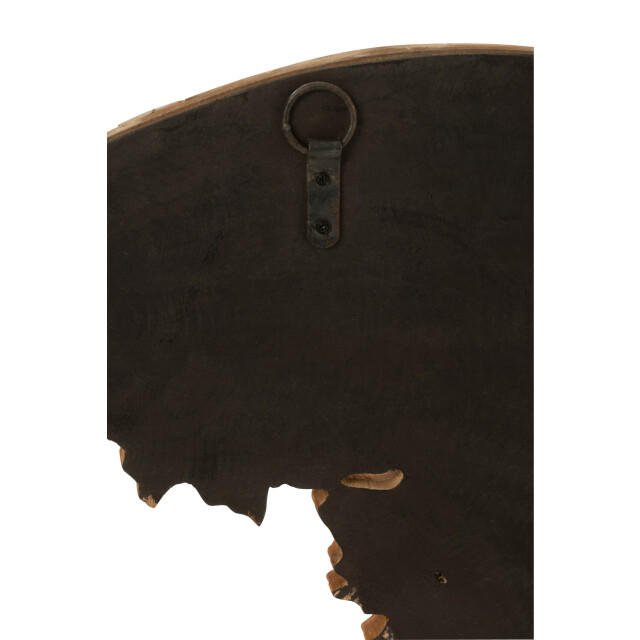 J-Line Wanddecoratie wereldkaart hout 30909 large