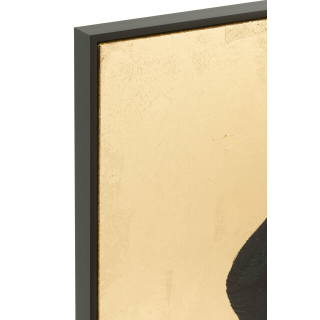 J-Line Painting rectangle zora ps black/gold colored 57373 large