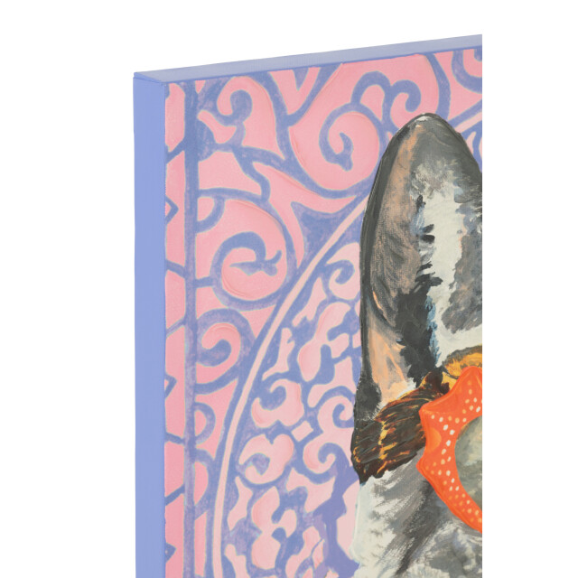 J-Line Wall deco cat popart canvas mix large 52408 large