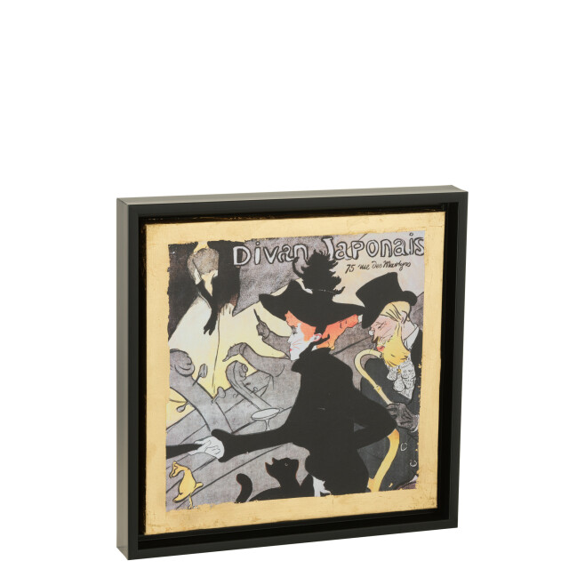 J-Line Les chartistes impression inspiré par divan japonais 44846 large