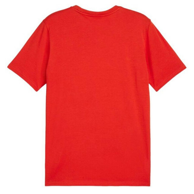Puma Heren team doel casuals t-shirt UTPP4612_red large