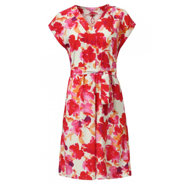Smashed Lemon 35174 jurk off white red 35174 large