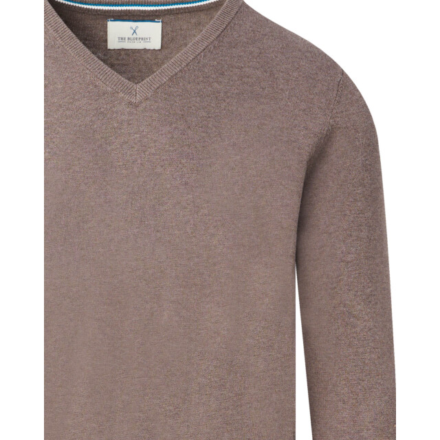 The Blueprint V-neck sweater 102092-008-L large