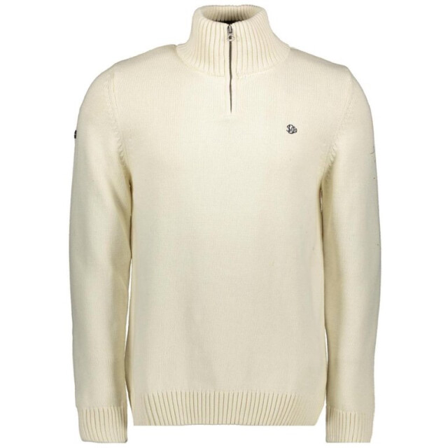 Superdry Cotten knit hanly half zip ecru 5219.03.0004 large