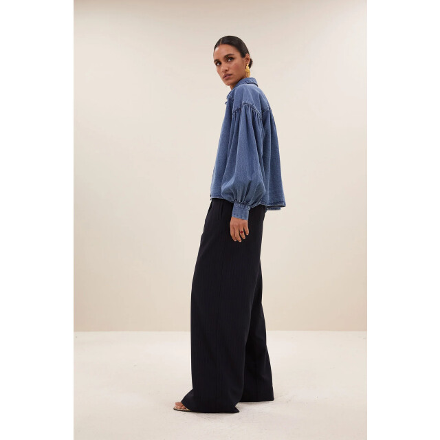 By-Bar Amsterdam 25512013 sarah short denim blouse 25512013 Sarah short denim blouse large