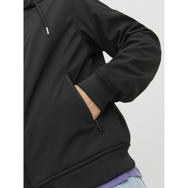 Jack & Jones jjebasic softshell hood noos 12236300 black 05111.990.0047 large