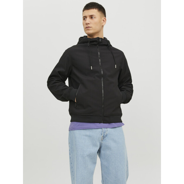 Jack & Jones jjebasic softshell hood noos 12236300 black 05111.990.0047 large
