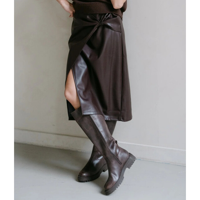 Aimee The Label skirt maxime brown 06411.840.0003 large