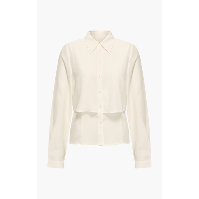 Aimee The Label blouse lm leah white 06615.100.0087 large