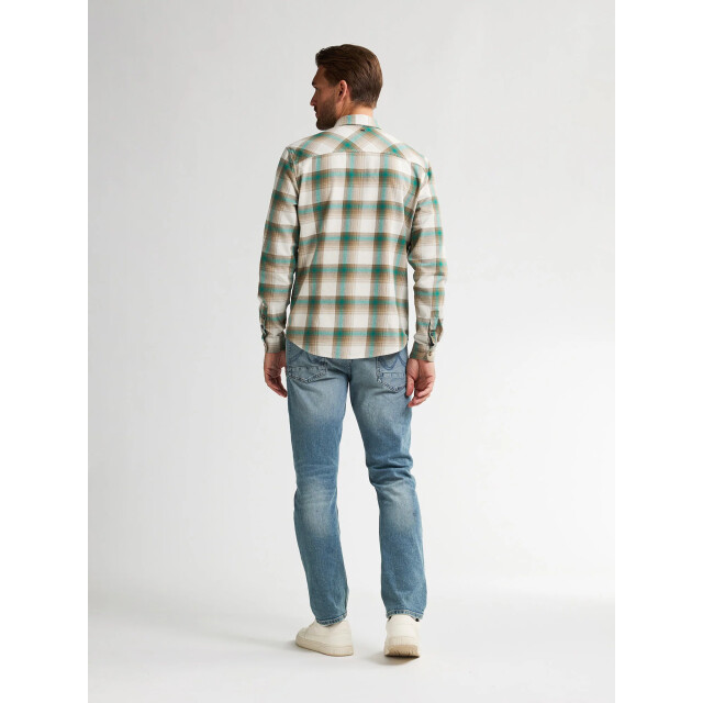 Petrol Industries Heren overshirt m-3050-sil428 6176 snooker green Petrol Overshirt M 3050 SIL428 6176SnookerGreen large