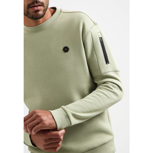 No Excess Heren sweater 29130857 197 light moss NoExcess Trui 29130857 197LightMoss large