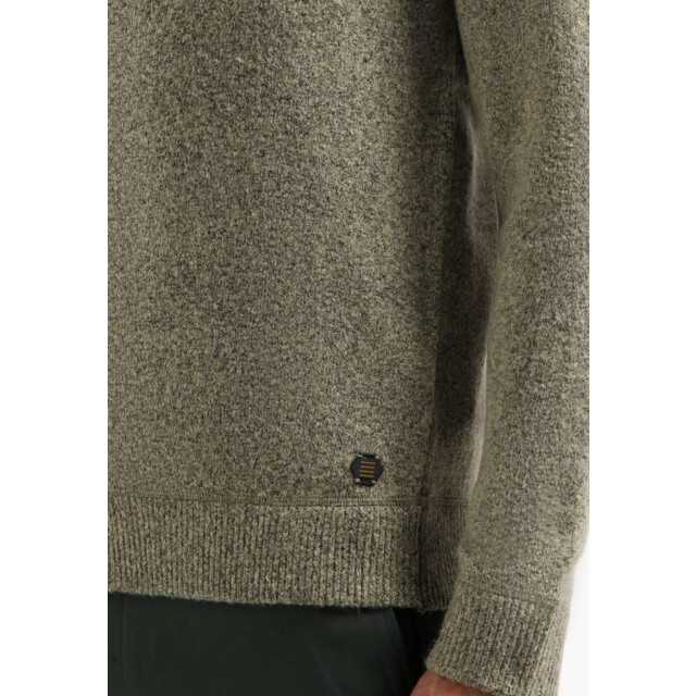 No Excess Pullover crewneck soft wool blend sand 29210822-015 large