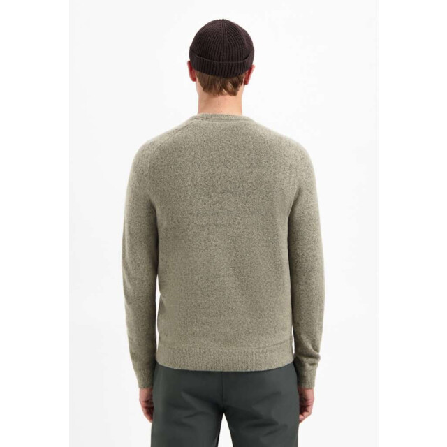 No Excess Pullover crewneck soft wool blend sand 29210822-015 large