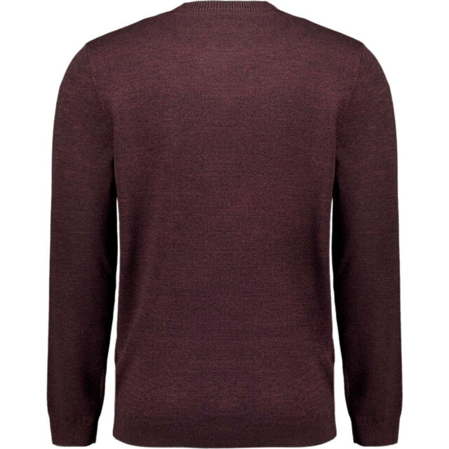 No Excess Pullover crewneck 2 coloured melang dark wine 29210880SN-164 large