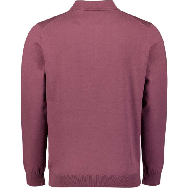 No Excess Pullover polo zip dark wine 29210884SN-164 large