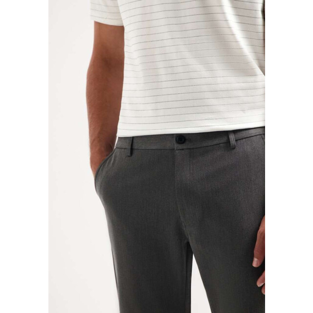 No Excess Pants chino stretch melange grey melange 297060809-102 large