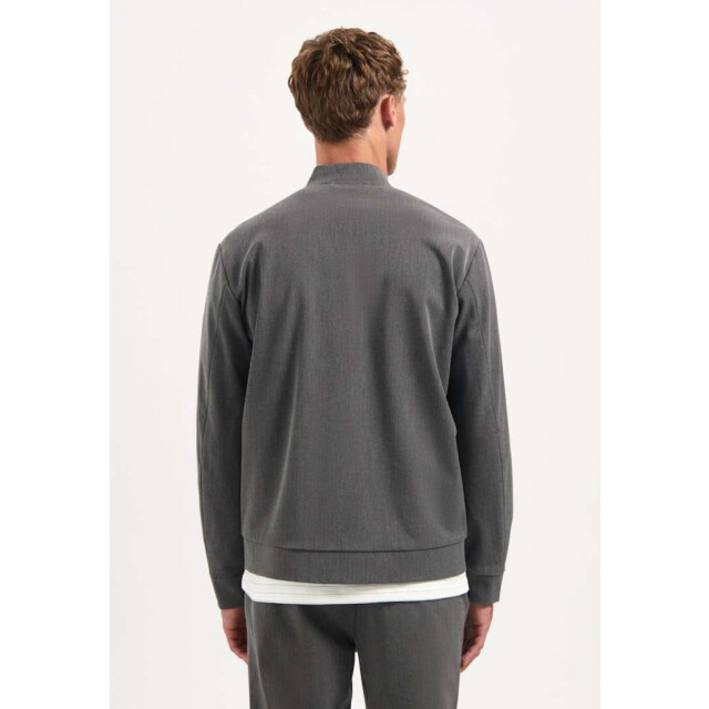 No Excess Jacket shirt bomber melange hybrid grey melange 29620822-102 large