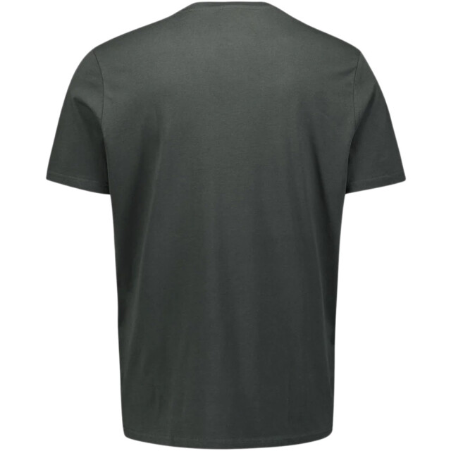 No Excess T-shirt crewneck solid basic dark steel N3401D-124 large