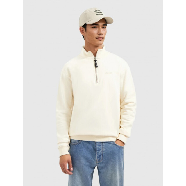 Pure Path 25030311 54 heren loose fit half zip long sleeve sweater p 54/25030311 large