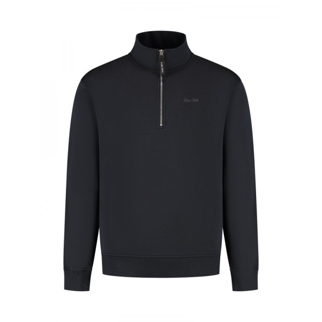Pure Path 25030311 57 heren loose fit half zip long sleeve sweater p 57/25030311 large