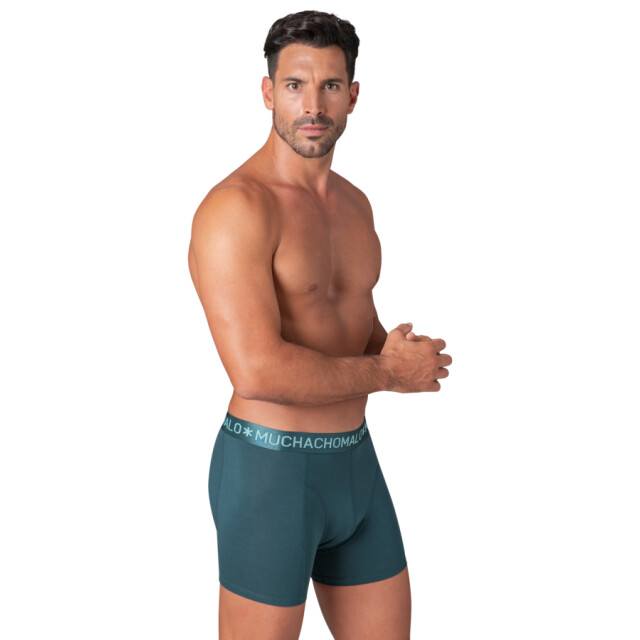 Muchachomalo Monkey guru1010-01 print green -  heren boxers Print green/MONKEY GURU1010-01 large
