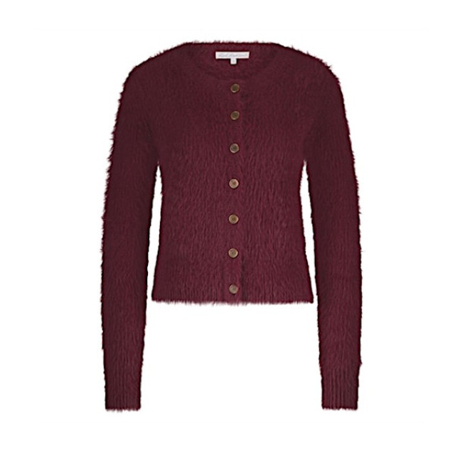 Red Button Vest srb4643 fuzzy ruby SRB4643 Fuzzy - Ruby large