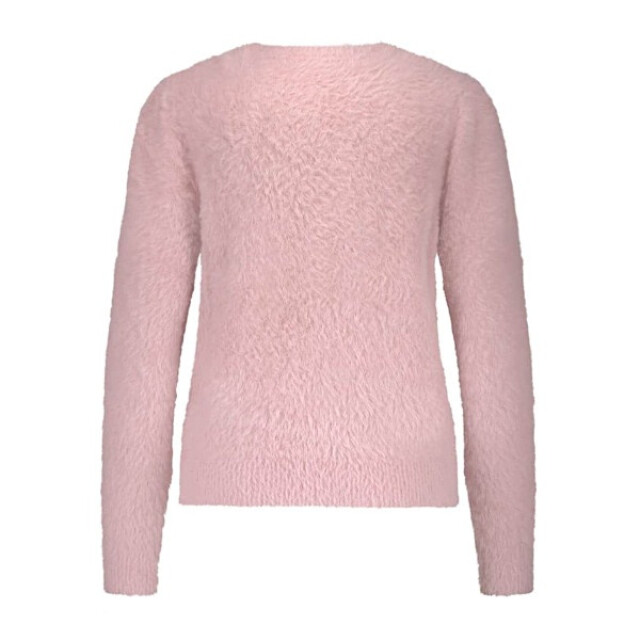 Red Button Trui srb4640 fuzzy puff sleeve pink SRB4640 Fuzzy Puff sleeve - Pink large
