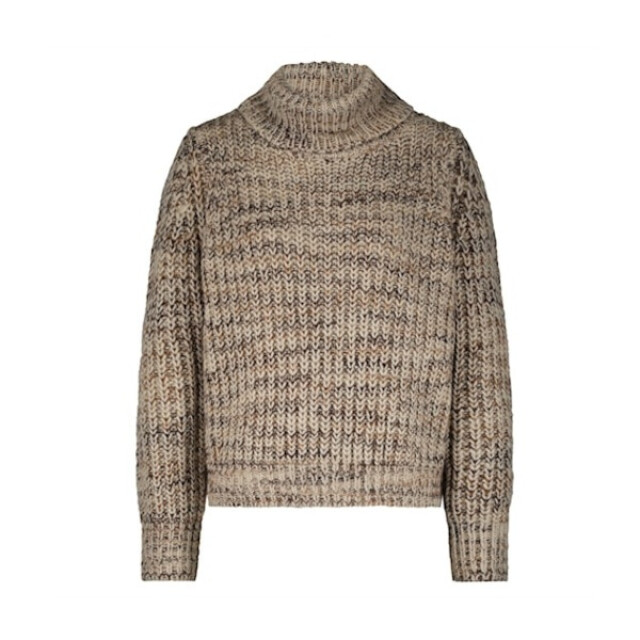 Red Button Sweater srb4741 cocoon multi brown SRB4741 Cocoon multi - Brown large
