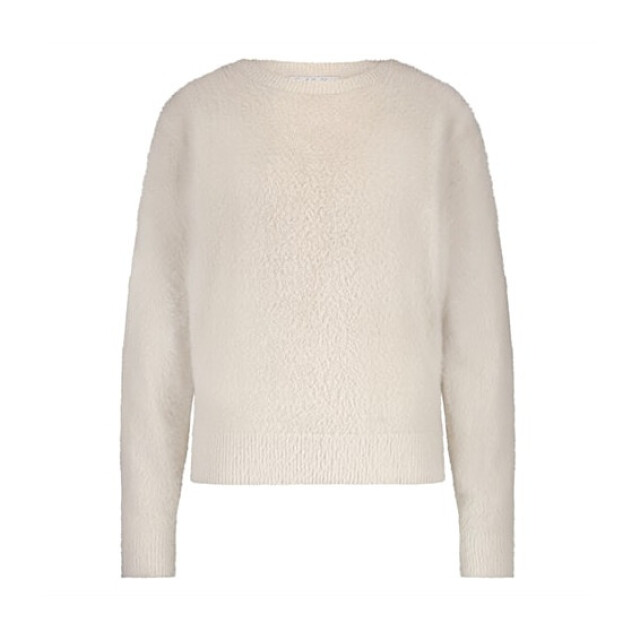 Red Button Sweater srb4642 fluffy cream SRB4642 Fluffy - Cream large