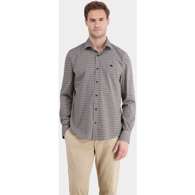 Lerros Casual hemd lange mouw 2581374/756 191092 large