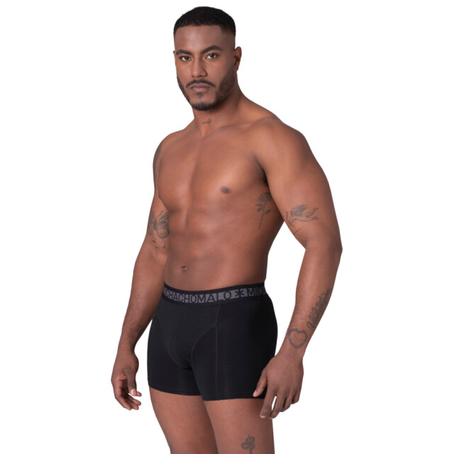 Muchachomalo Solid 1010-653 black blue green heren boxers SOLID 1010-653 - Black Blue Green - Heren Boxers - Muchachomalo large