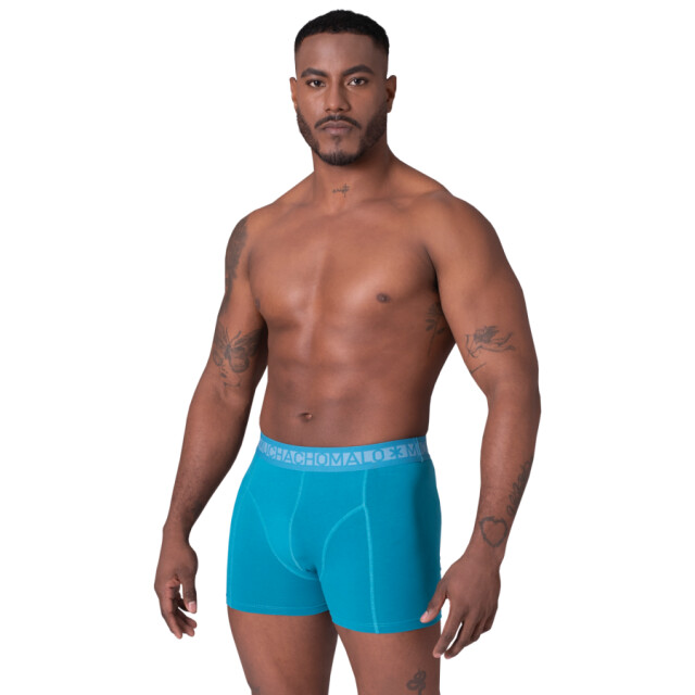 Muchachomalo Solid 1010-653 black blue green heren boxers SOLID 1010-653 - Black Blue Green - Heren Boxers - Muchachomalo large