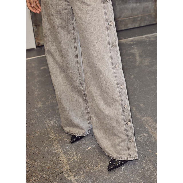 Haute L'Amitié Haute l’amitié side panel button tall jeans 9610526556488 large