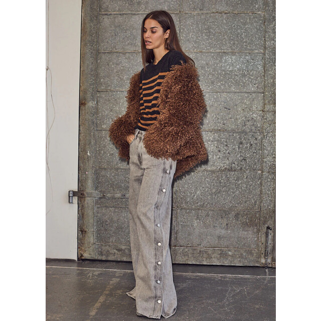 Haute L'Amitié Haute l’amitié side panel button tall jeans 9610526556488 large